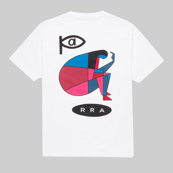 BY PARRA THE THINKER TEE WHITE 