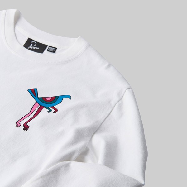 BY PARRA WINE AND BOOKS LONG SLEEVE WHITE 