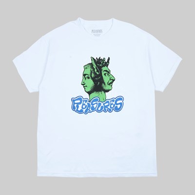 PLEASURES TWO FACE SS T-SHIRT WHITE 