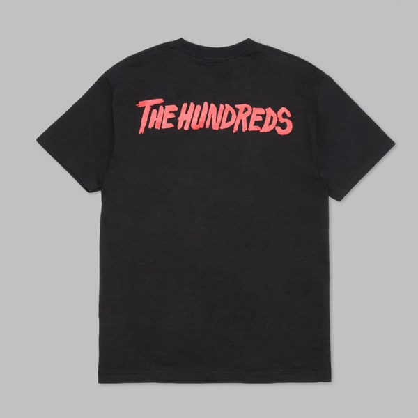 THE HUNDREDS X FRIDAY THE 13TH POSTER TEE BLACK 