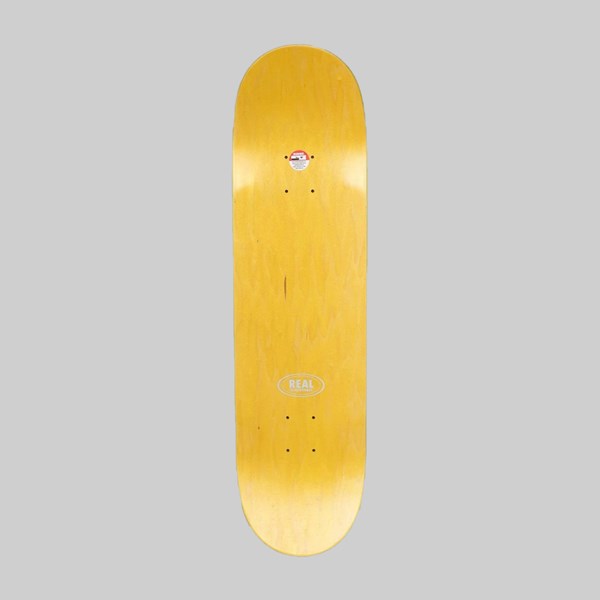 REAL SKATEBOARDS BOLD SERIES YELLOW DECK 8.00 
