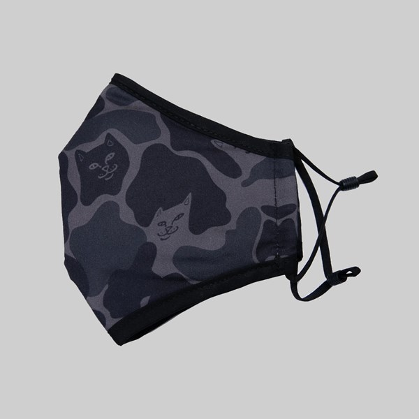 RIP N DIP VENTILATED FACE MASK BLACKOUT CAMO 