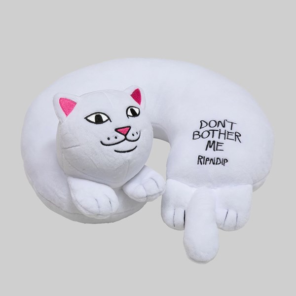 RIP N DIP DONT BOTHER ME TRAVEL PILLOW WHITE 