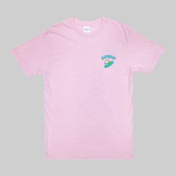 RIP N DIP THE WORLD IS YOURS SS T-SHIRT LIGHT PINK 