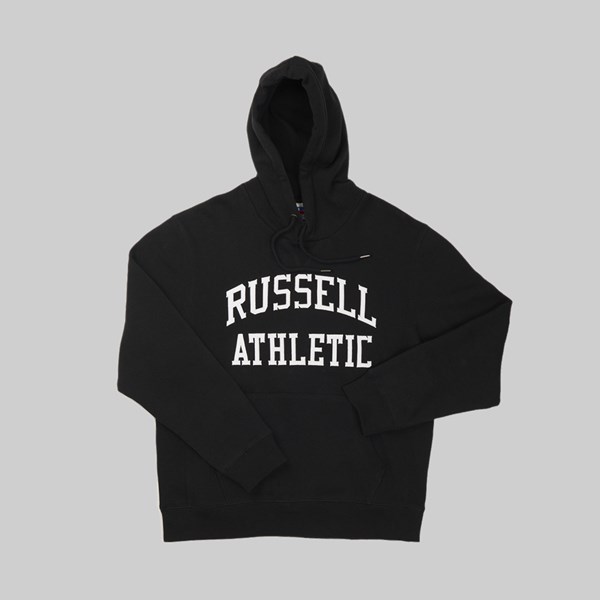 RUSSELL ATHLETIC EAGLE R GRAPHIC HOOD BLACK 