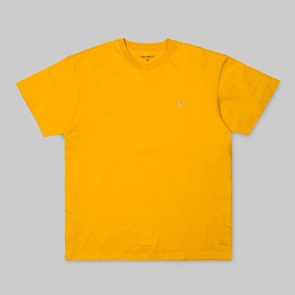CARHARTT CHASE SS T-SHIRT QUINCE GOLD 