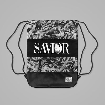 Cayler & Sons Savior Gym Bag Black-White