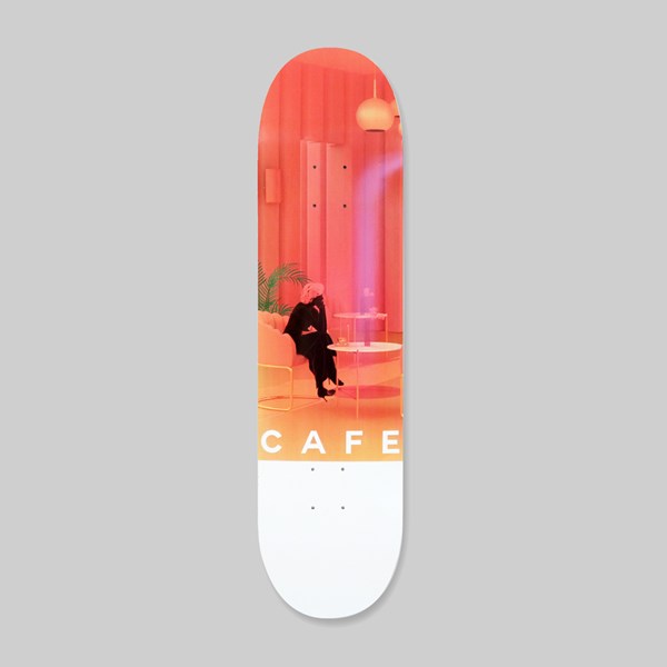 SKATEBOARD CAFE UNEXPECTED BEAUTY DECK PINK 8.00 