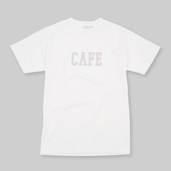 SKATEBOARD CAFE COLLAGE SS T-SHIRT WHITE 