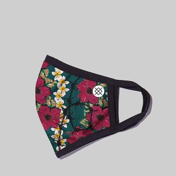 STANCE BARRIER REEF WASHABLE FACE MASK GREEN 