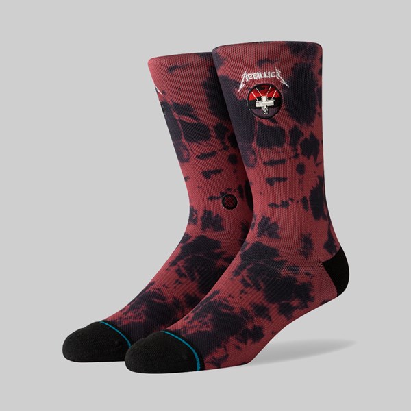 STANCE SOCKS X METALLICA 'MASTER OF PUPPETS' RED 