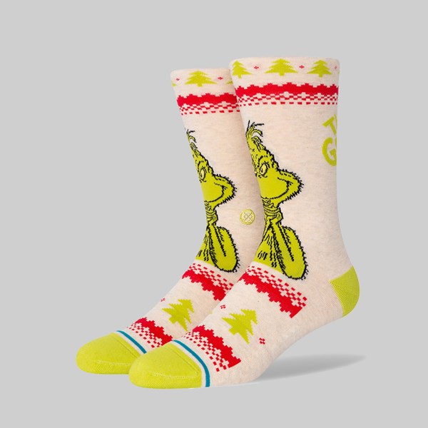 STANCE SOCKS X THE GRINCH 'SWEATER' CANVAS 