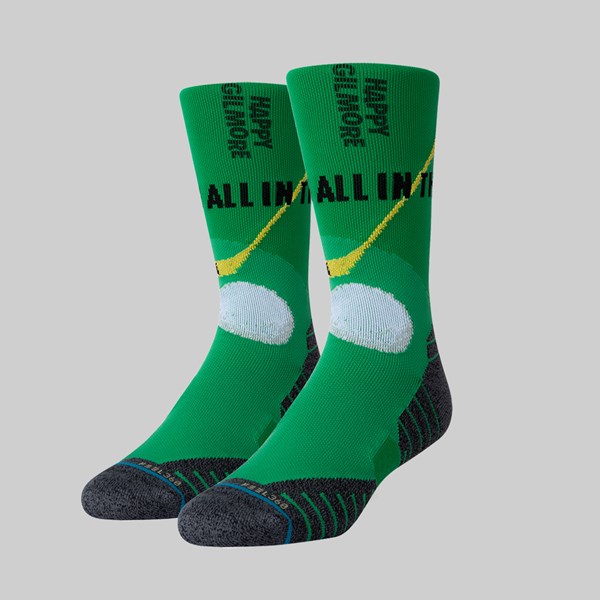 STANCE SOCKS X HAPPY GILMORE IN THE HIPS GREEN 