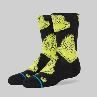 STANCE SOCKS X THE GRINCH MEAN ONE BLACK 