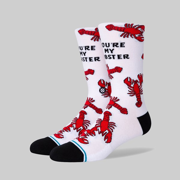 STANCE SOCKS X FRIENDS 'YOUR MY LOBSTER' WHITE 