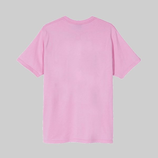 STUSSY CLYDE SS T-SHIRT PINK 