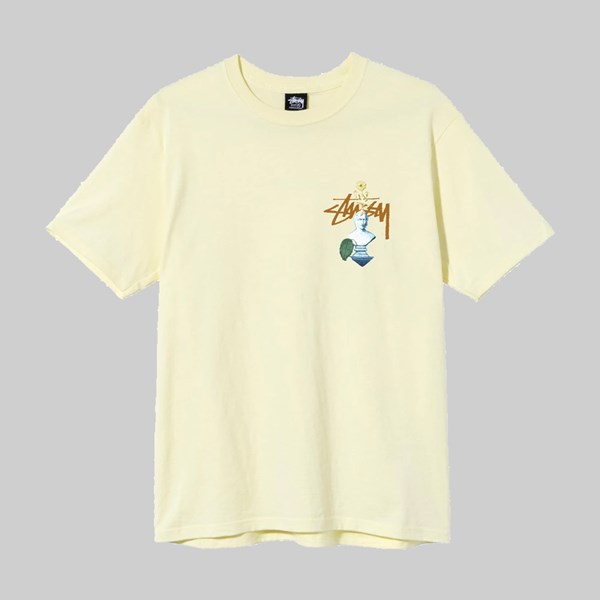 STUSSY PSYCHEDELIC SS T-SHIRT YELLOW 