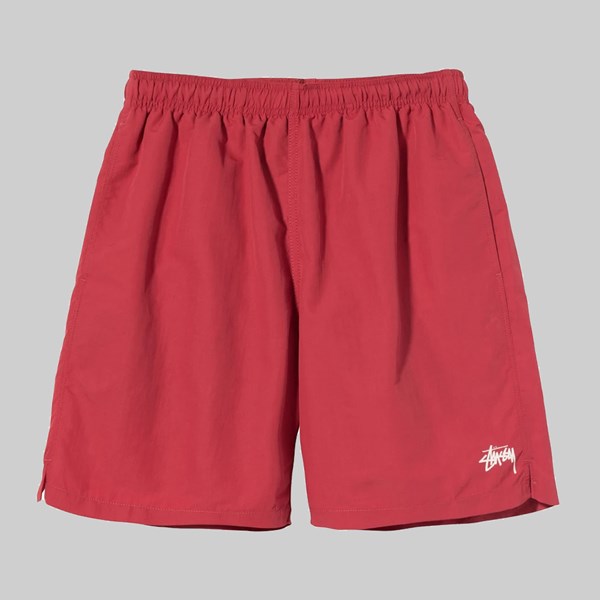STUSSY STOCK WATER SHORT RED 