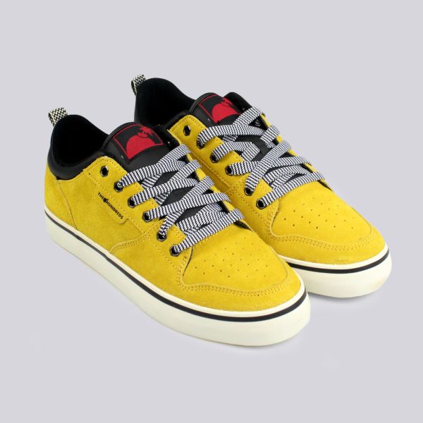 The Hundreds Riley Low Trainers Mustard