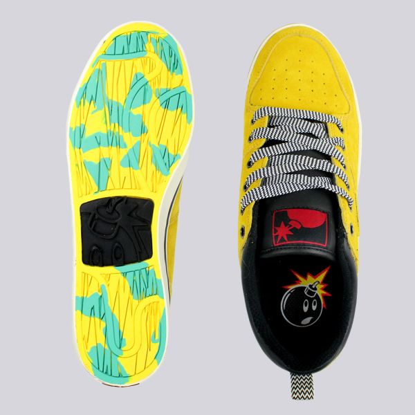 The Hundreds Riley Low Trainers Mustard