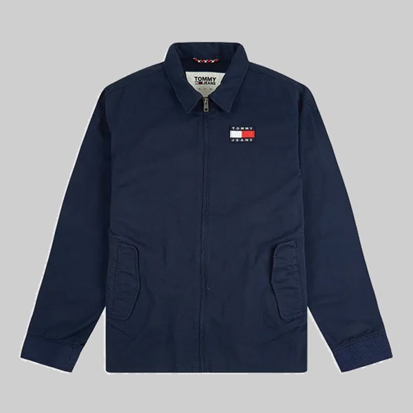 TOMMY JEANS CASUAL COTTON JACKET TWILIGHT NAVY 