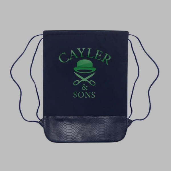 Cayler & Sons Triangle Of Trust Gymbag Navy-Green