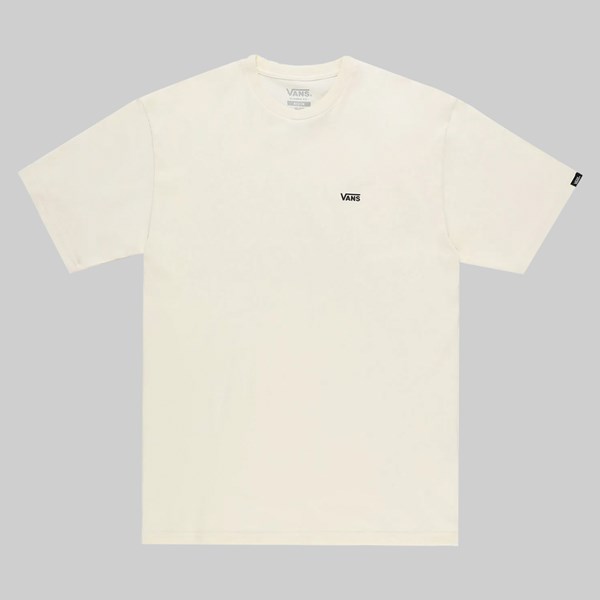 VANS LEFT CHEST LOGO SS T-SHIRT SEED PEARL 