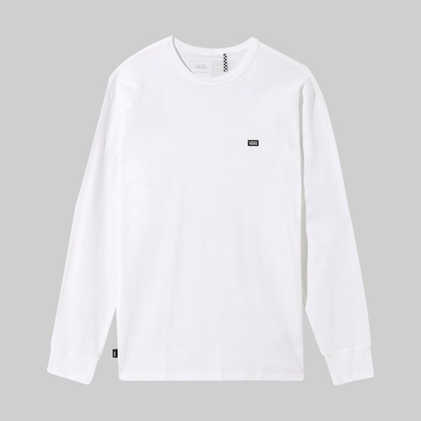 VANS OFF THE WALL CLASSIC LONG SLEEVE TEE WHITE 
