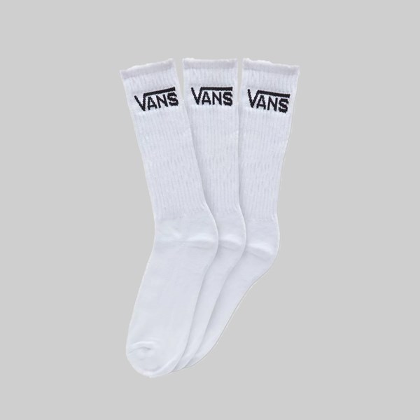 VANS CLASSIC CREW SOCKS (3 PACK) WHITE | VANS Socks