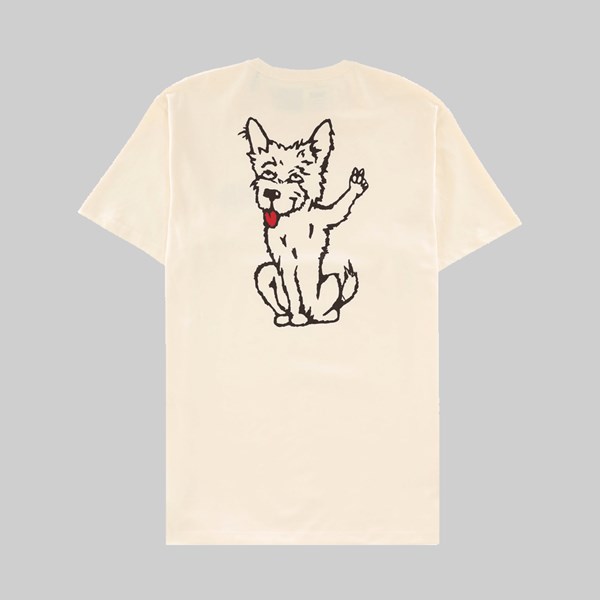 VANS X TYSON P DOG OFF THE WALL TEE ANTIQUE 