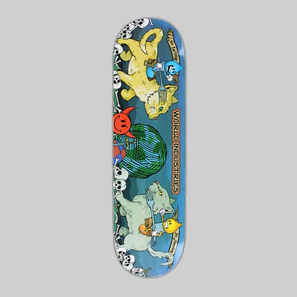 WORLD INDUSTRIES SKATEBOARDS CATS 8 INCH 