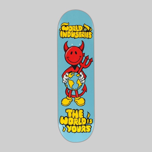 WORLD INDUSTRIES SKATEBOARDS WORLD IS YOURS 8 INCH 