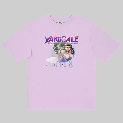 YARDSALE BLOWING MINDS SS TEE PINK 